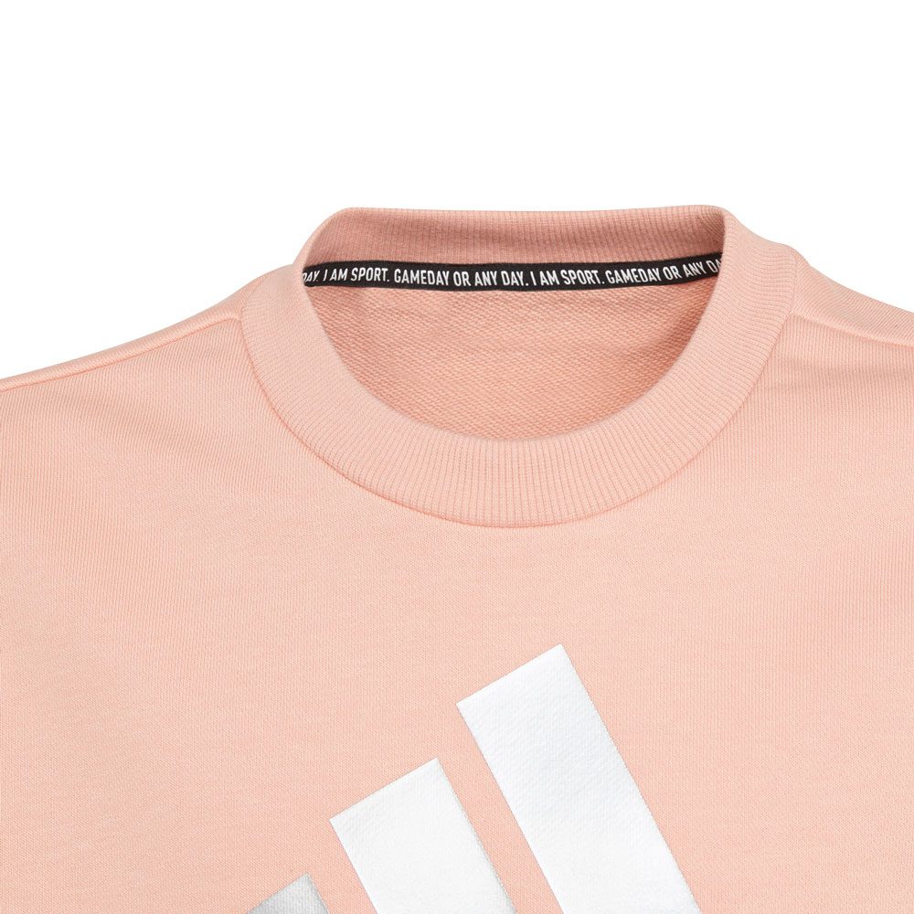 adidas Future Icons Logo Crew Sweatshirt Mädchen ambient blush
