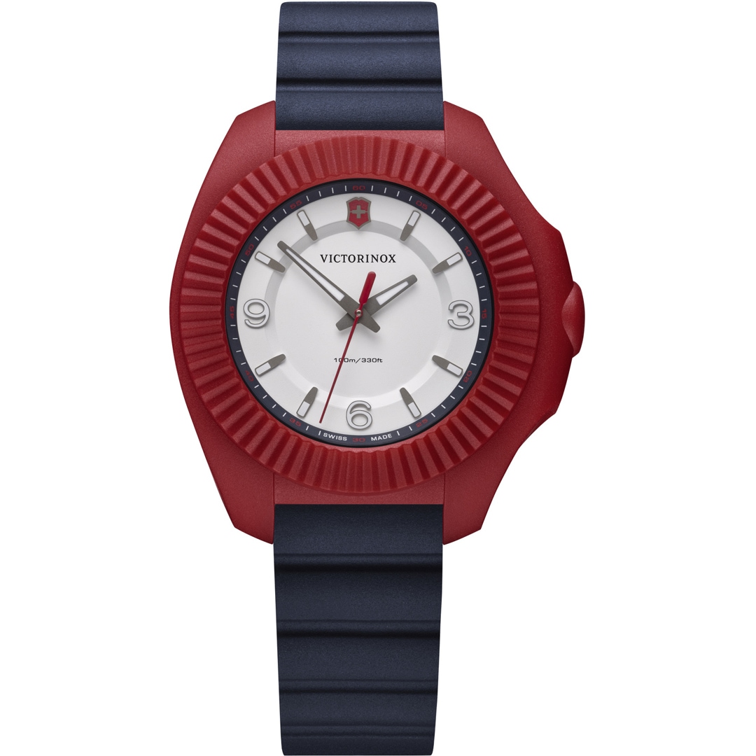 Victorinox Swiss Army I.N.O.X. V Lady Silbrig / Blau