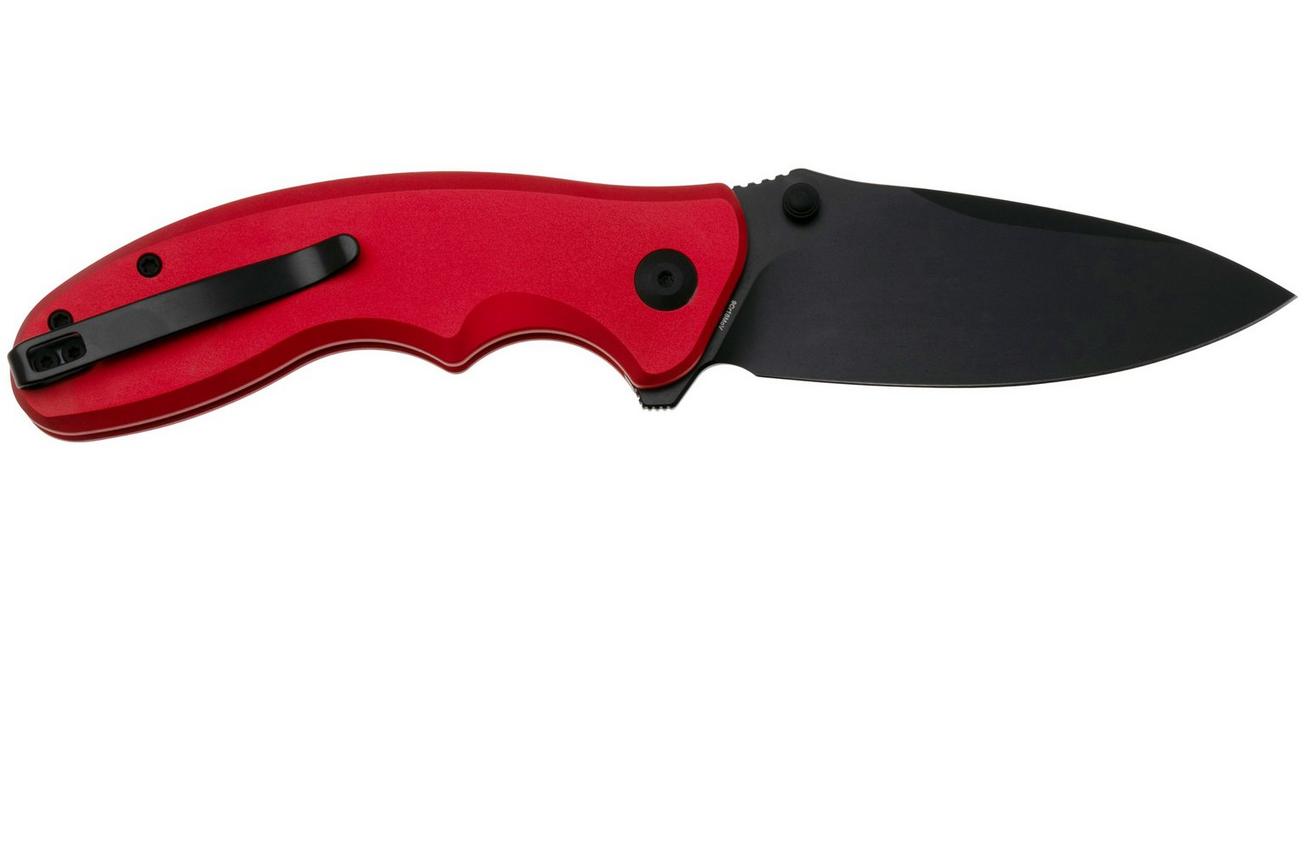 SENCUT Cybrix S23098A-3 Black 9Cr18MoV, Red Aluminium zakmes