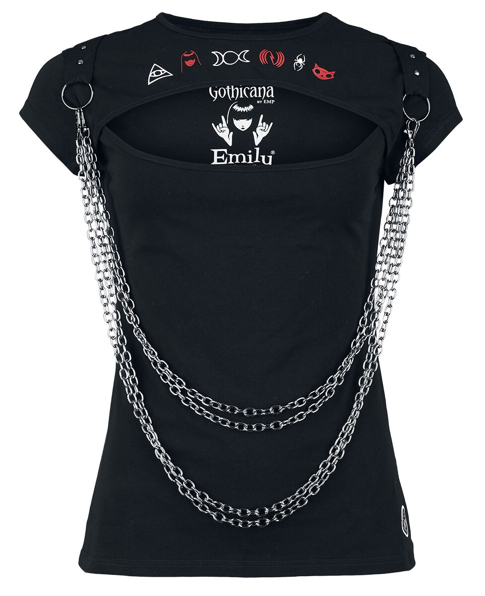 Gothicana X Emily the Strange - T-shirt | Gothicana by EMP T-Shirt Manches courtes