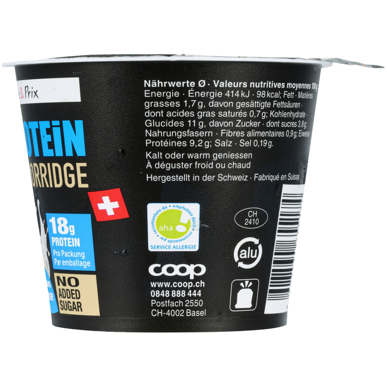 Coop High Protein Porridge