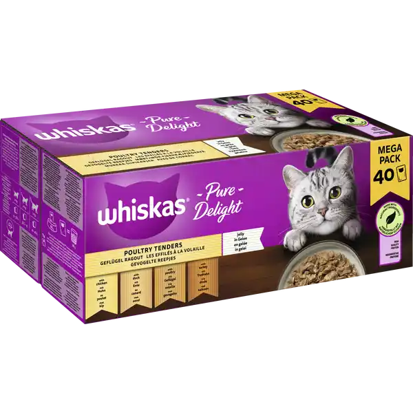 Pure Delight Portionsbeutel Multipack Geflügel Ragout in Gelee