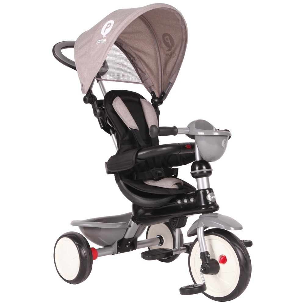Play Cosy 4-in-1 Dreirad Grau