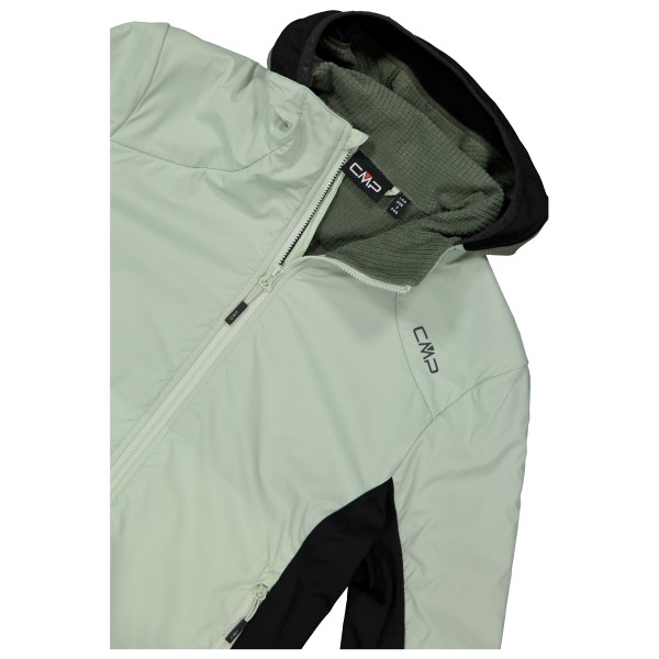 CMP - Women's Jacket Hybrid Fix Hood - Coupe-vent
