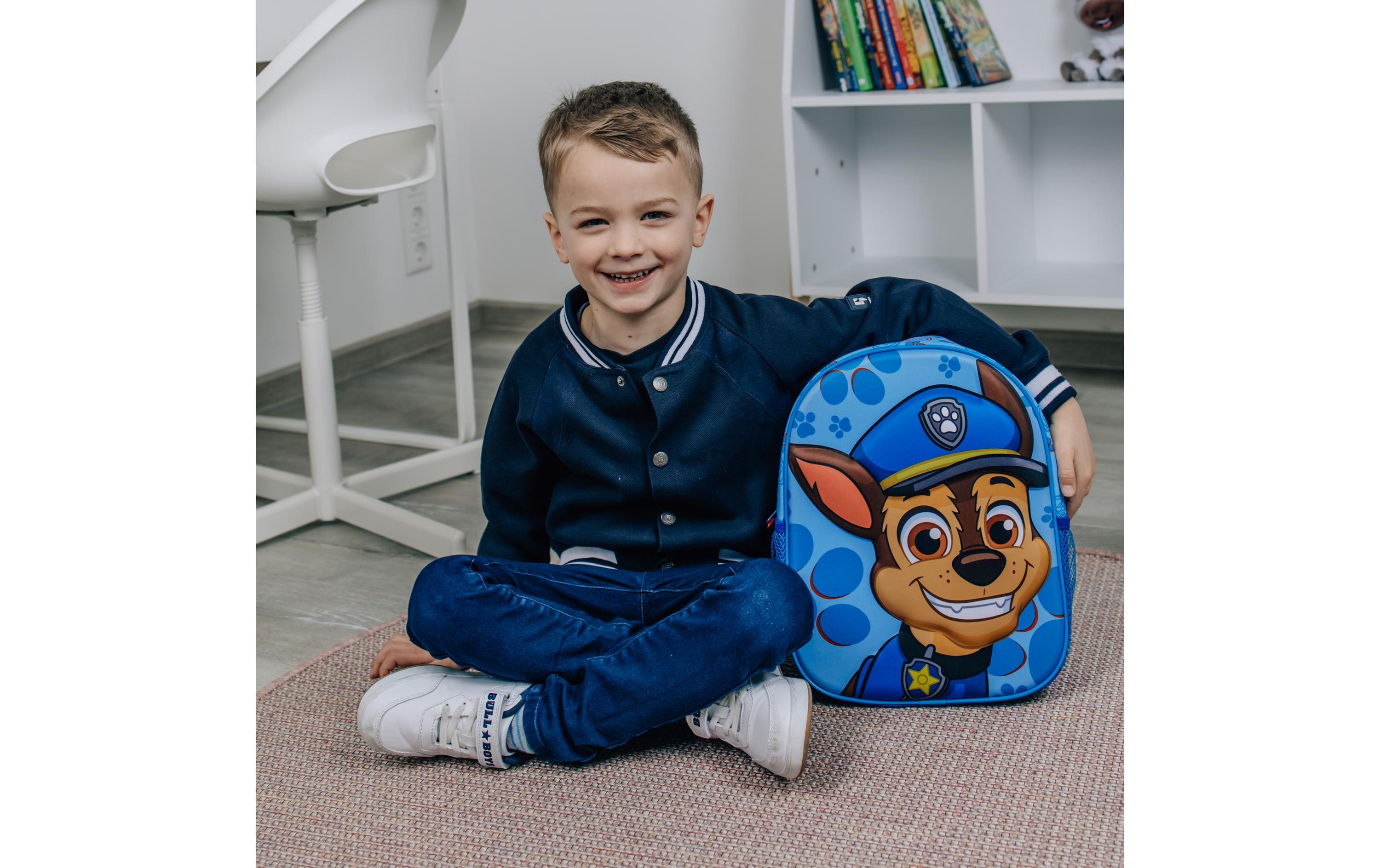 Rucksack 3D Paw Patrol Chase 7 lAusflugrucksack für Kinder