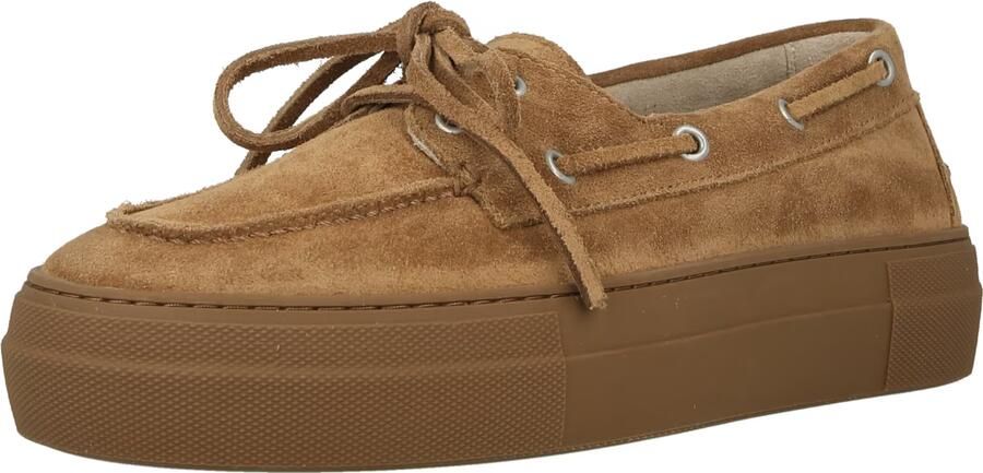 COPENHAGEN STUDIOS Mocassins Dames Cph177 Maat: 40 Materiaal: Suède Kleur: Camel