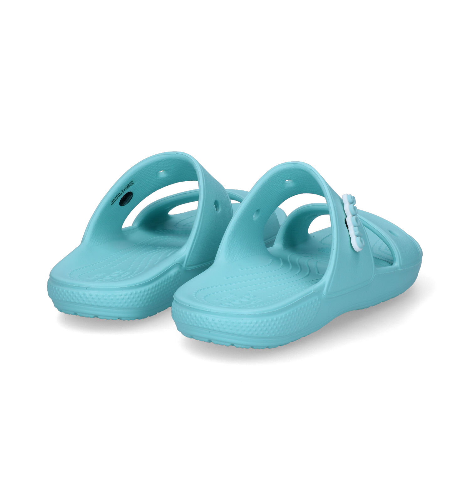 Badslippers blauw