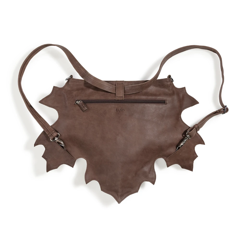 Maple Leaf Brown Vintage Leather