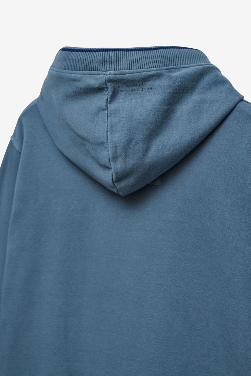SWEATSHIRT COM CAPUZ EFEITO LAVADO