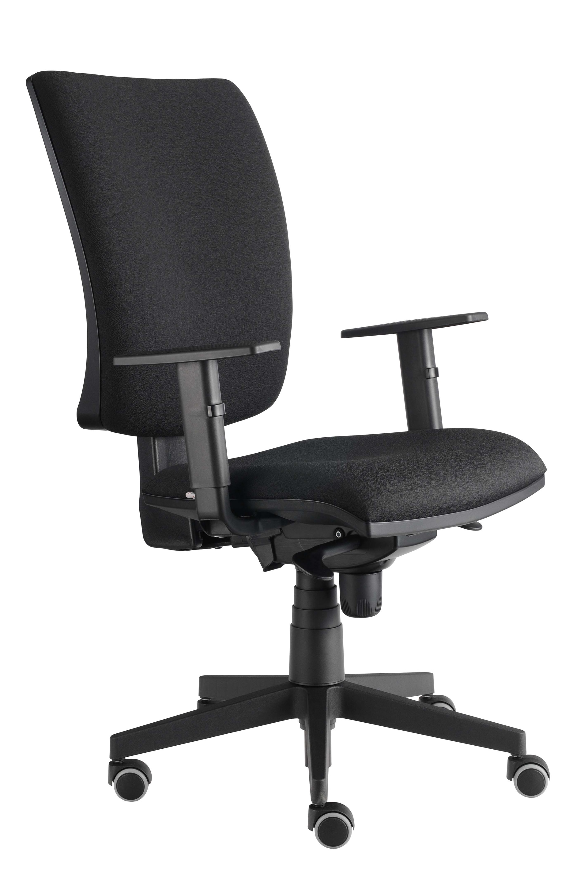 Drehstuhl SOLID I64 x 119 x 64 cm schwarz