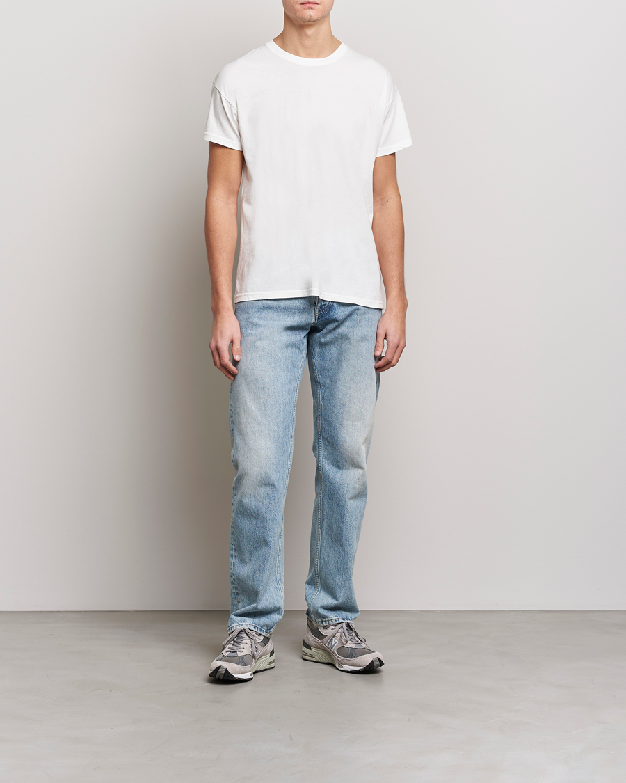 Jeanerica Marcel Crew Neck T-Shirt White