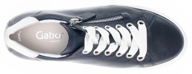 Gabor Plateausneaker »FLORENZ«  , Freizeitschuh, Halbschuh, Schnürschuh in bequemer Weite G = weit
