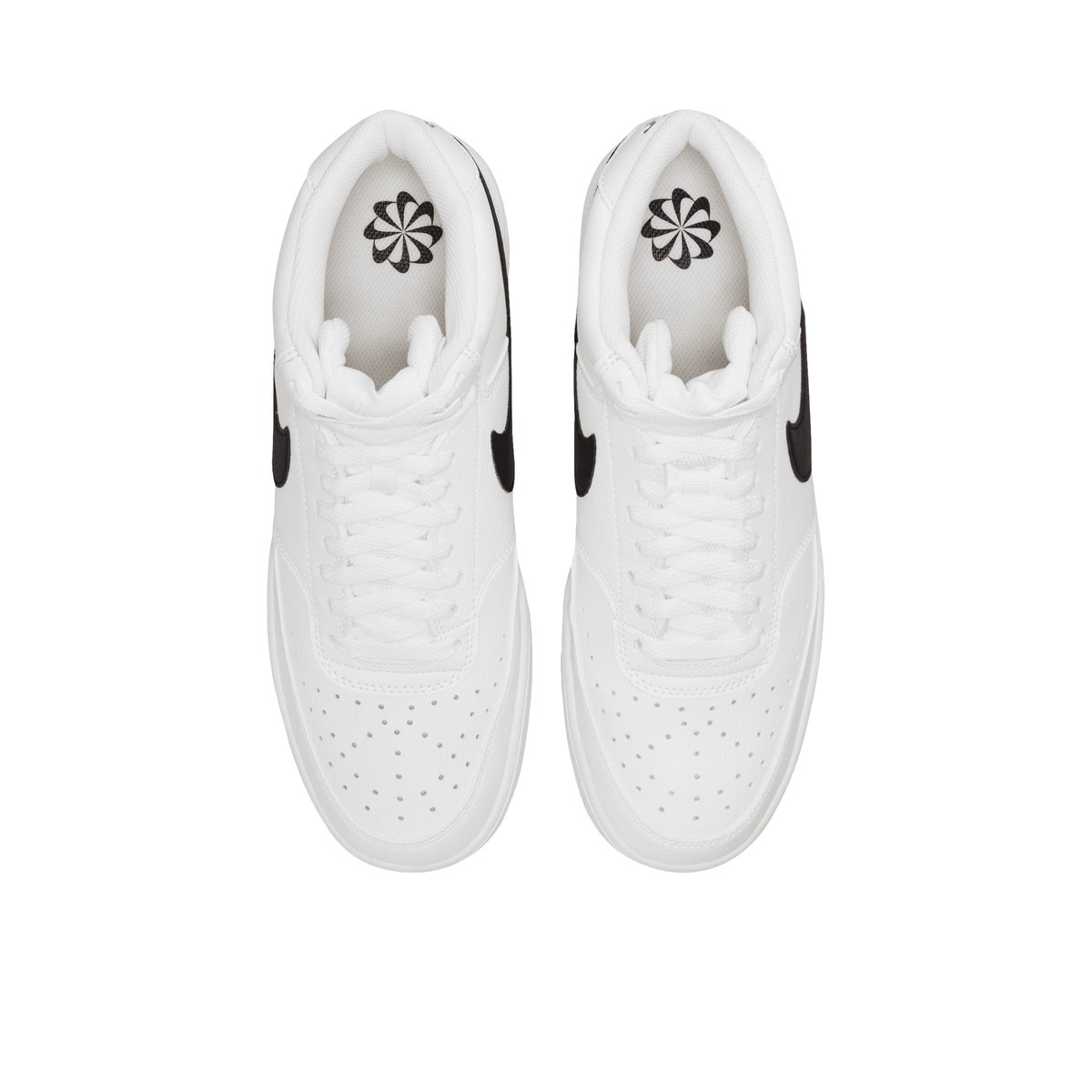 NIKE-Crt_vsn_md-m-Baskets montantes - Talon plat - Blanc/Noir
