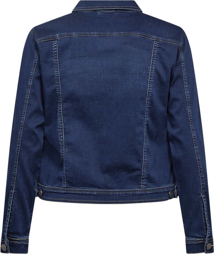 Wasabiconcept Curvy WA-SUMMER 4 Jakke Mørk denim 2494 mørk denim