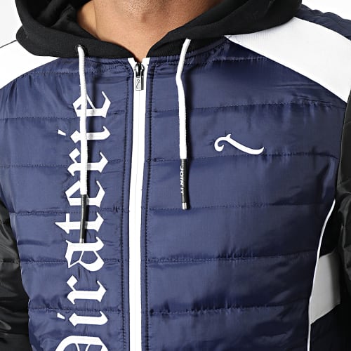 Veste Zippée Capuche Lost 6846 Bleu Marine