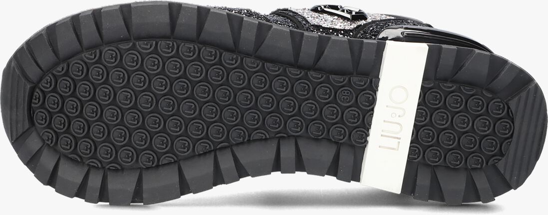 LIU JO zwarte liu jo lage sneakers maxi wonder 24