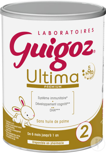 Guigoz Ultima 2 Lait En Poudre 6-12 Mois Boîte 780g
