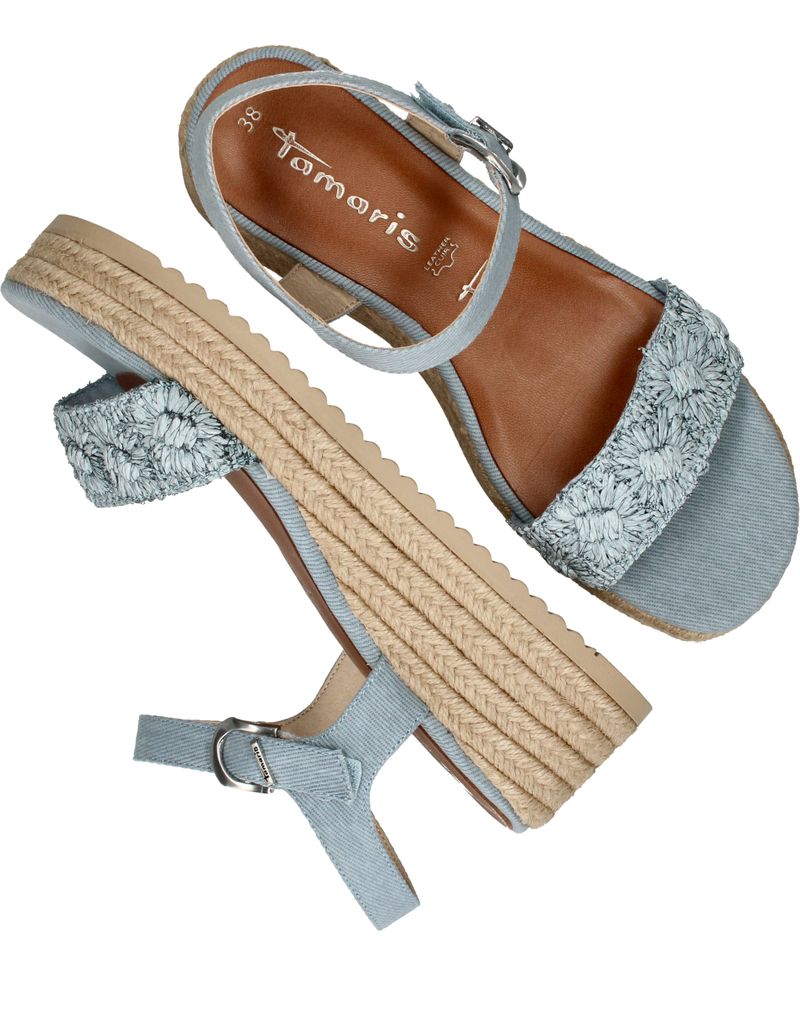 Tamaris Sandalen Blauw Dames
