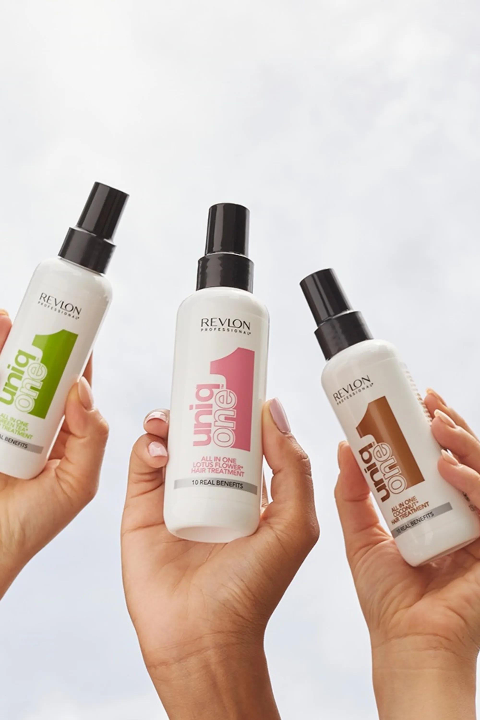 Revlon Professional Masque en spray sans rinçage 10 Bienfaits Parfum Thé Vert UniqOne™-150 ml