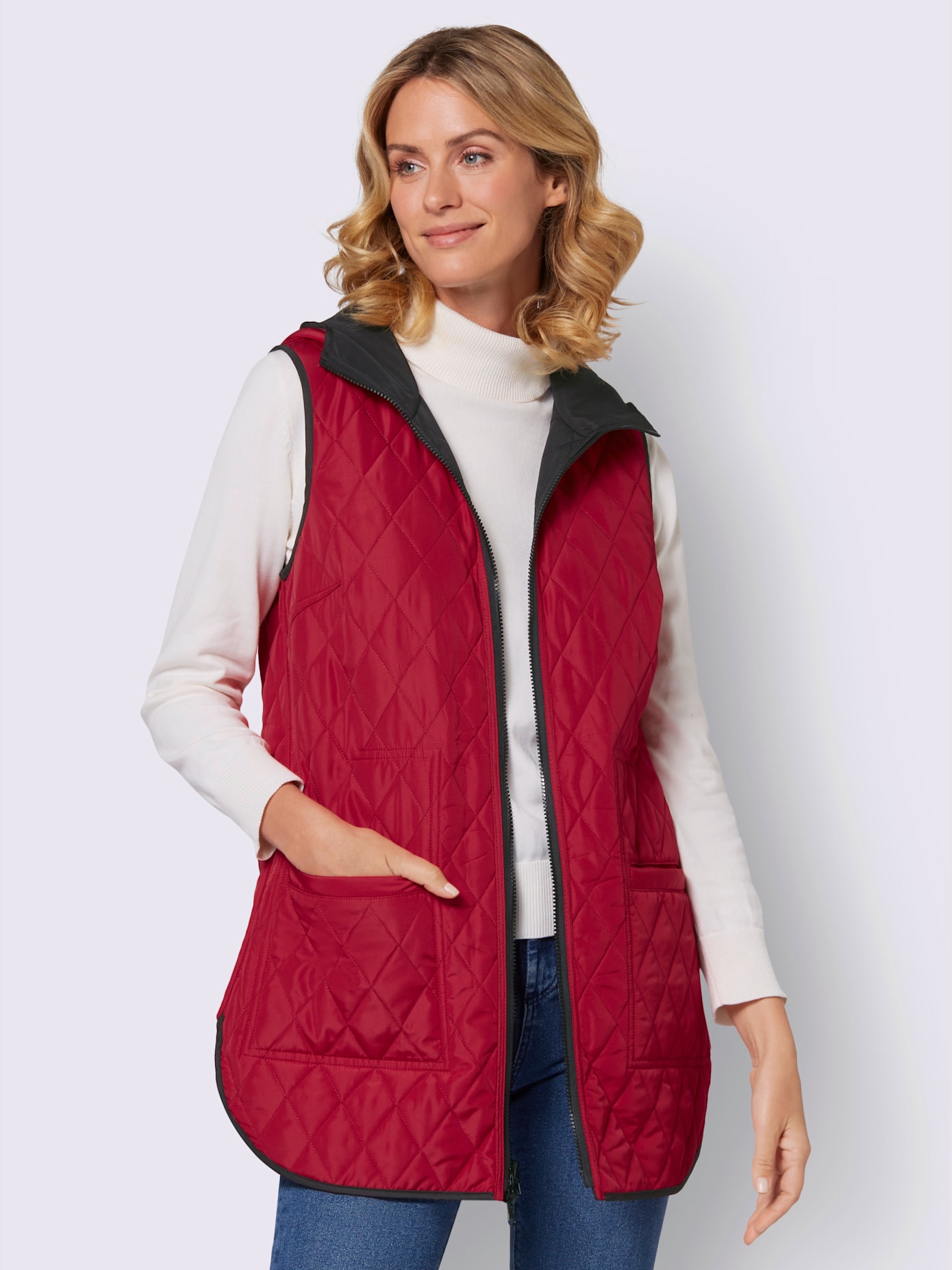 Gilet matelassé réversible réversible
