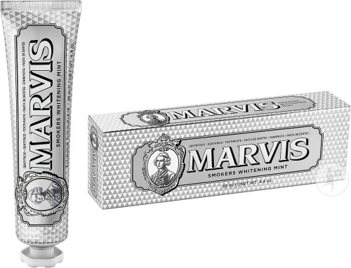 Marvis Dentifrice Smokers Whitening Mint Tube 85ml