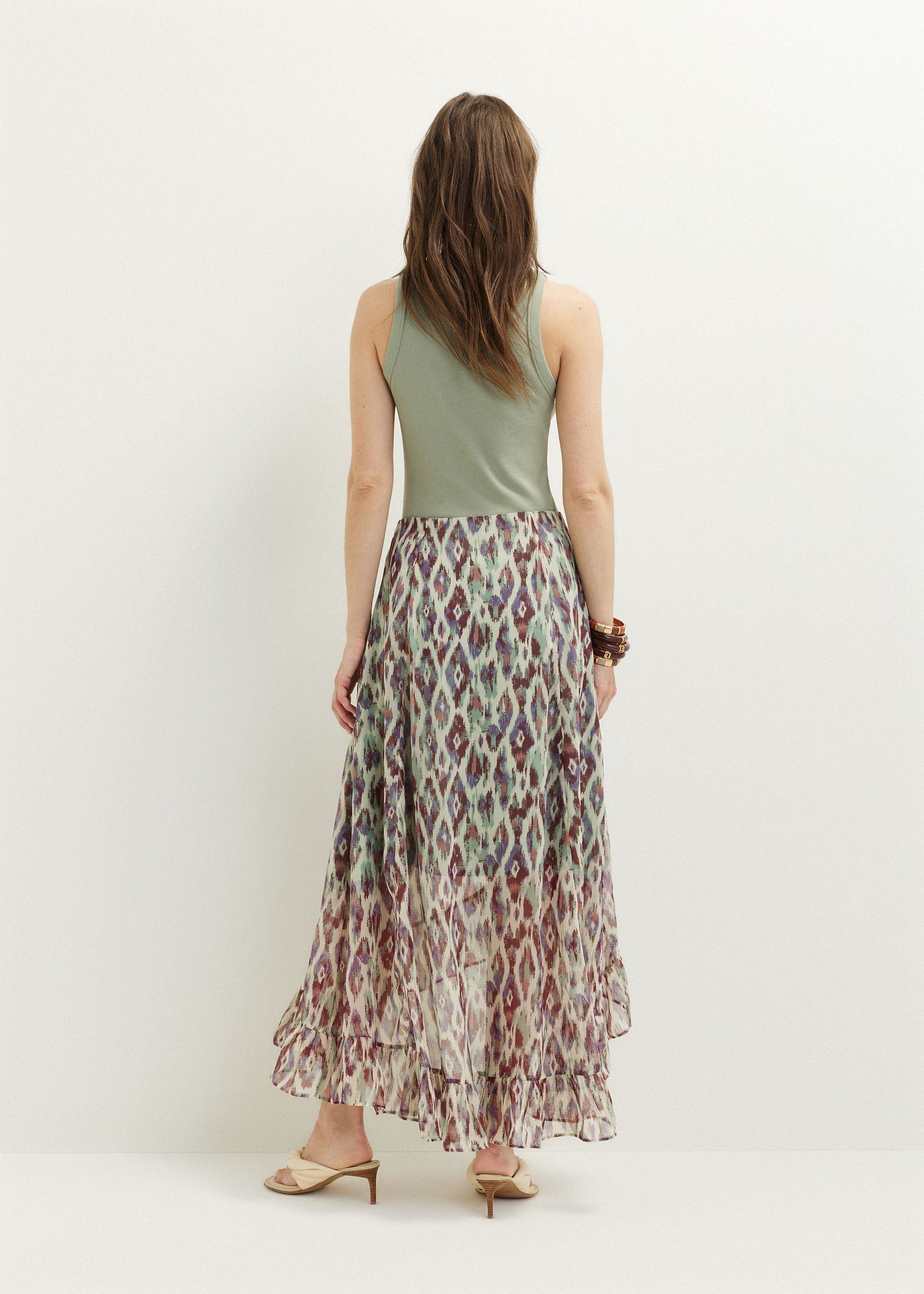 Singlet met rib
