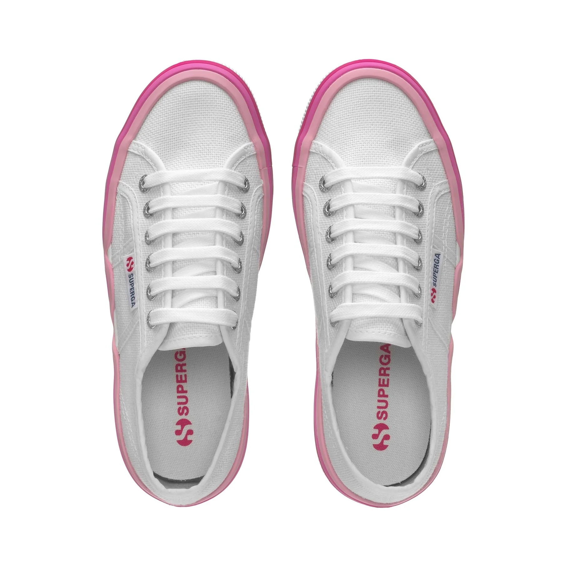 2740 LIQUIFY STRIPES-WHITE-SHADED PINK