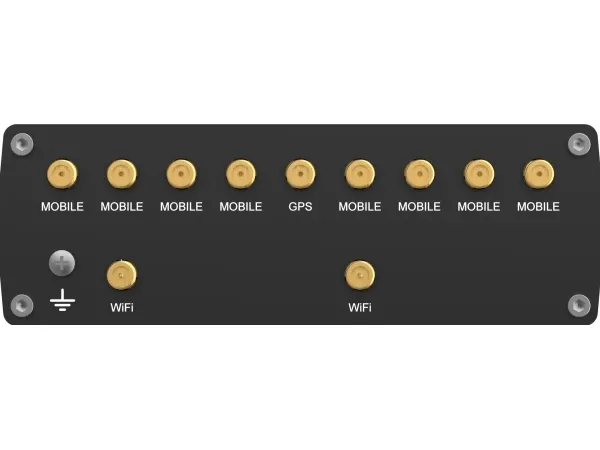 Teltonika RUTM52, Wi-Fi 5 (802.11ac), Dual-band (2,4 GHz / 5 GHz), Ethernet LAN, 5G, Sort, Industriel router