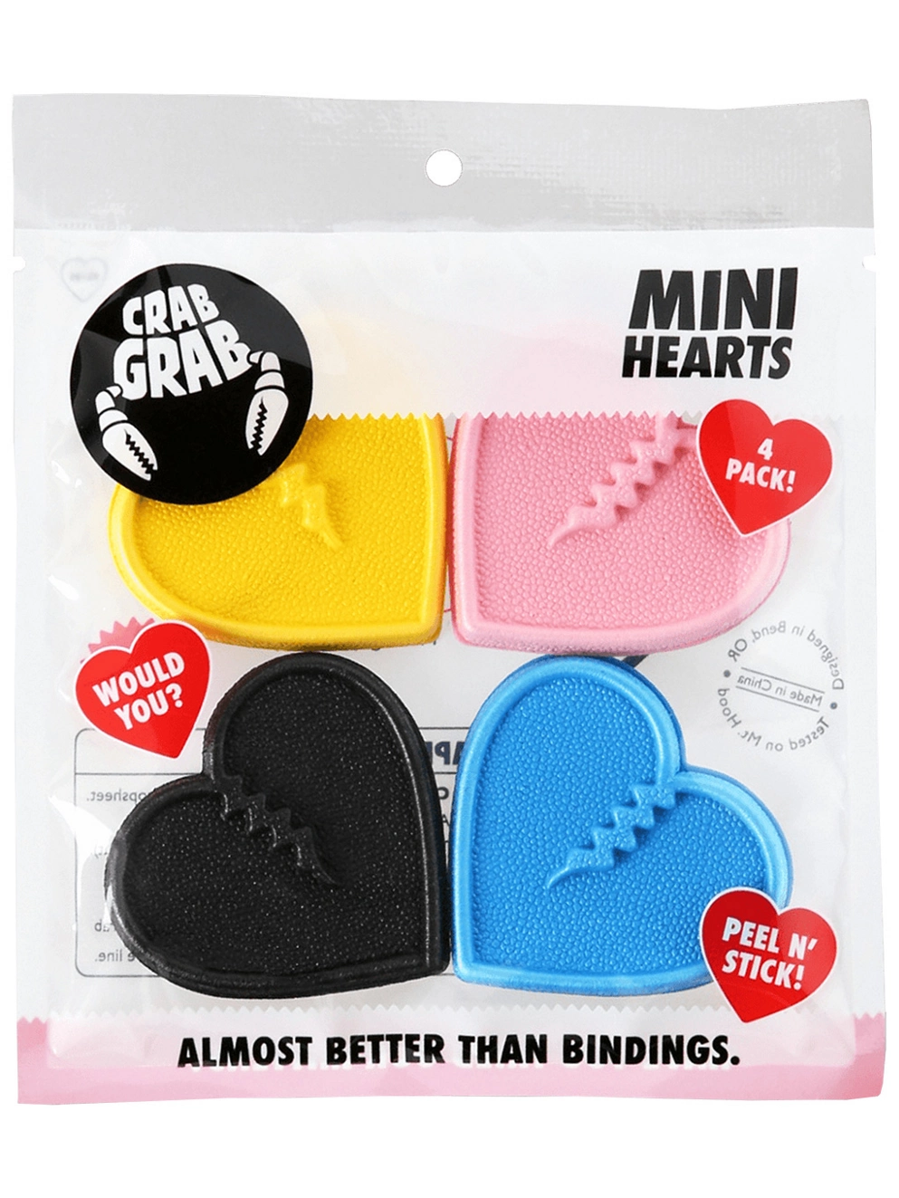 Crab Grab Mini Hearts Stomp Pad emoji