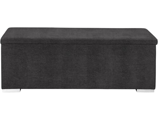 CONCEPT1 - Bout de lit Coffre Chest en Thor 19 Anthracite