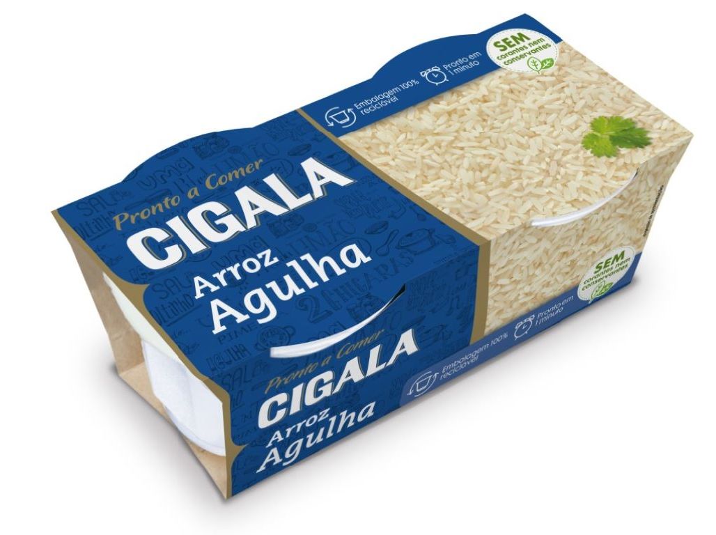 ARROZ AGULHA CIGALA PRONTO A COMER 2X125G