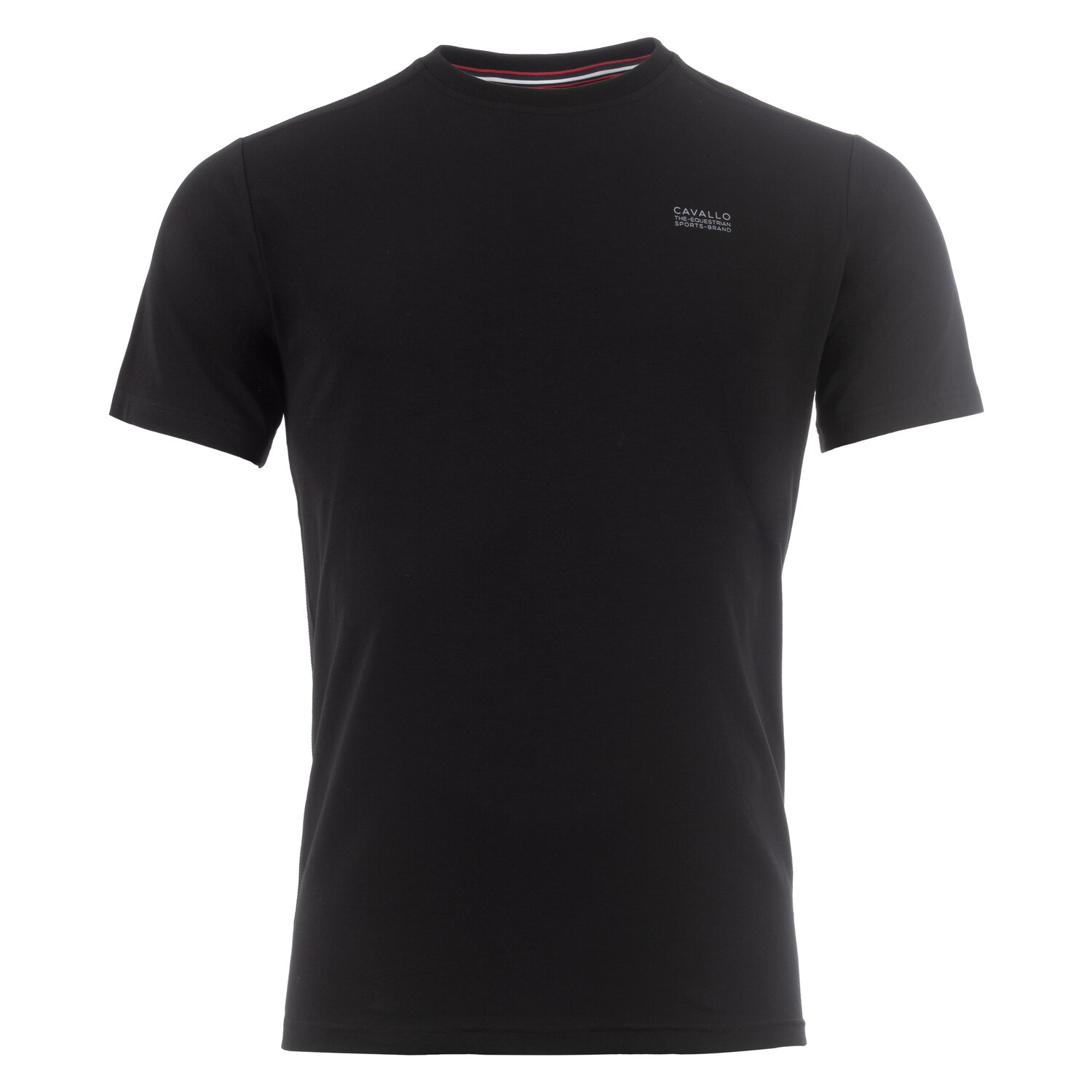 Cavallo T-Shirt CAVAL COTTON R-NECK - black