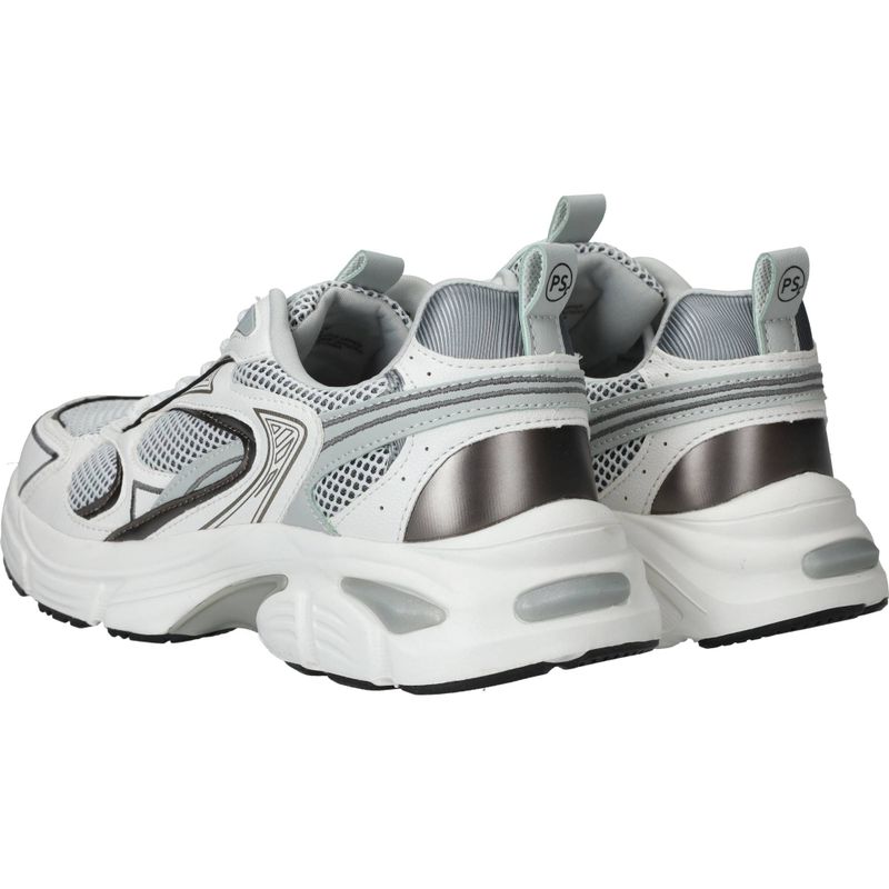 PS Poelman Sneakers Wit Heren