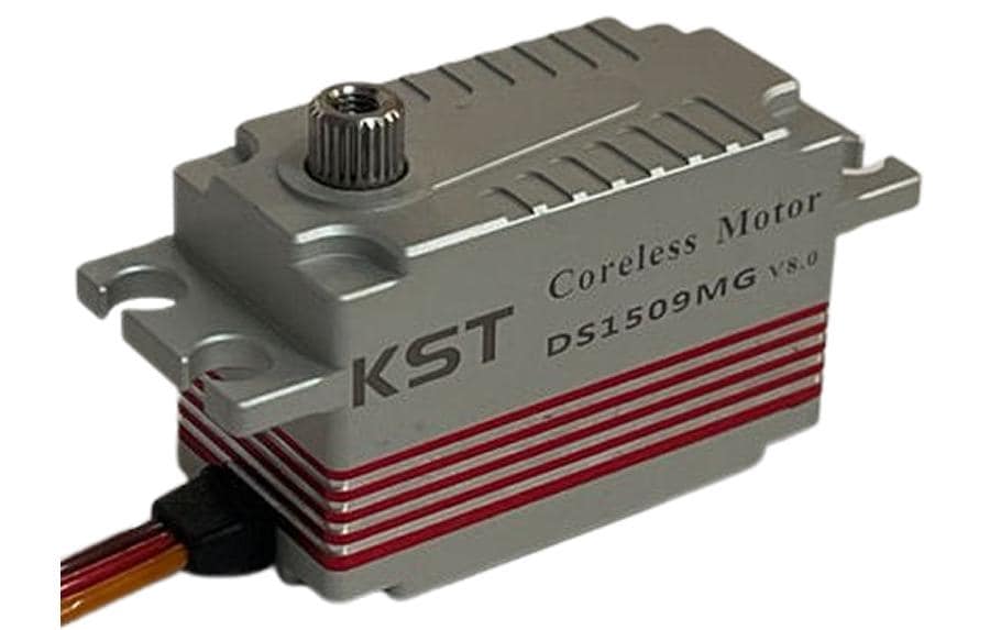 Low Profile Servo DS1509MG V8.0 12.8 kg, 0.07 s, DigitalSchnelles Low-Profile Standard Servo mit Metallgetriebe