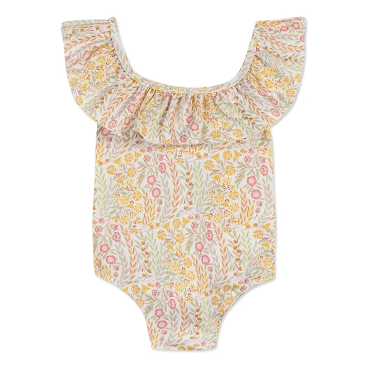 Tartine et Chocolat Maillot 1 pièce Fleuri | Jaune