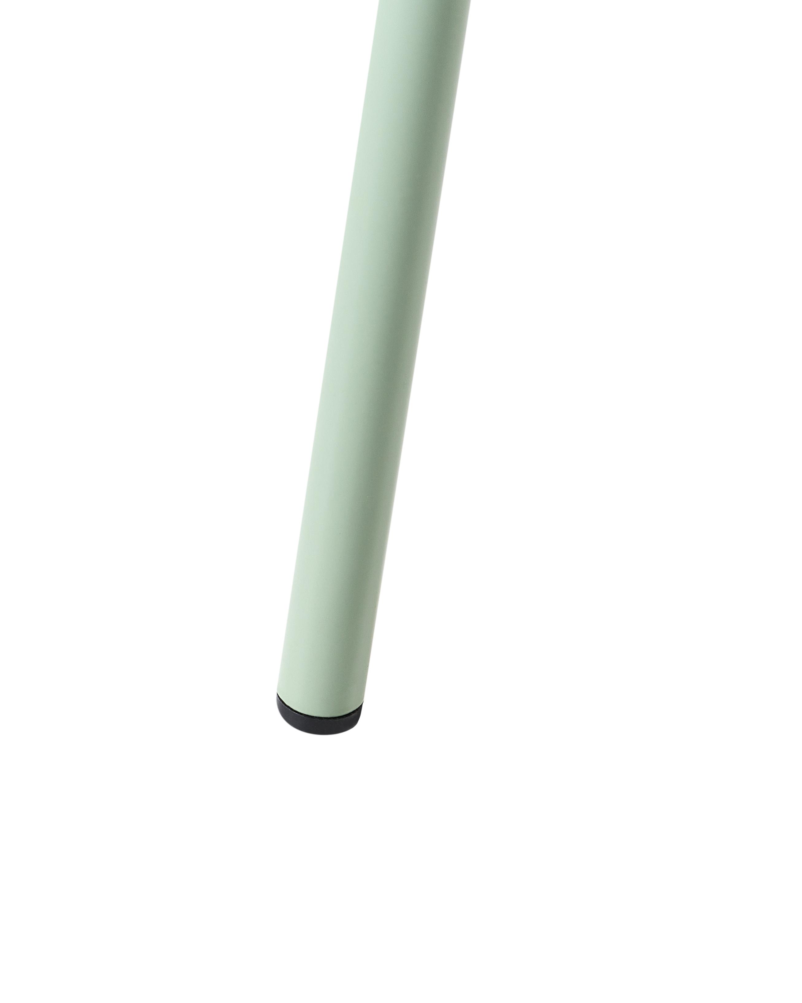 Set van 4 tuinstoelen MILOS stapelbaar Lichtgroen