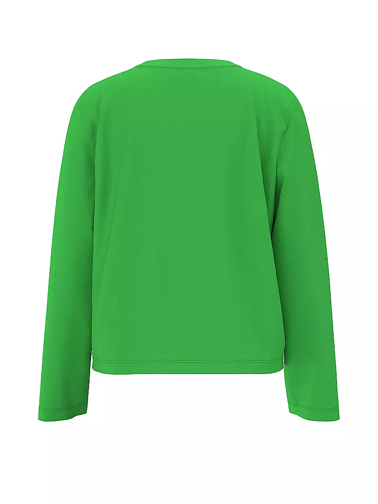 SELECTED FEMME Langarmshirt SLFESSENTIAL grün