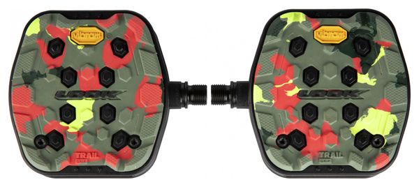 Paire de Pédales Plates Look Trail Grip Camo