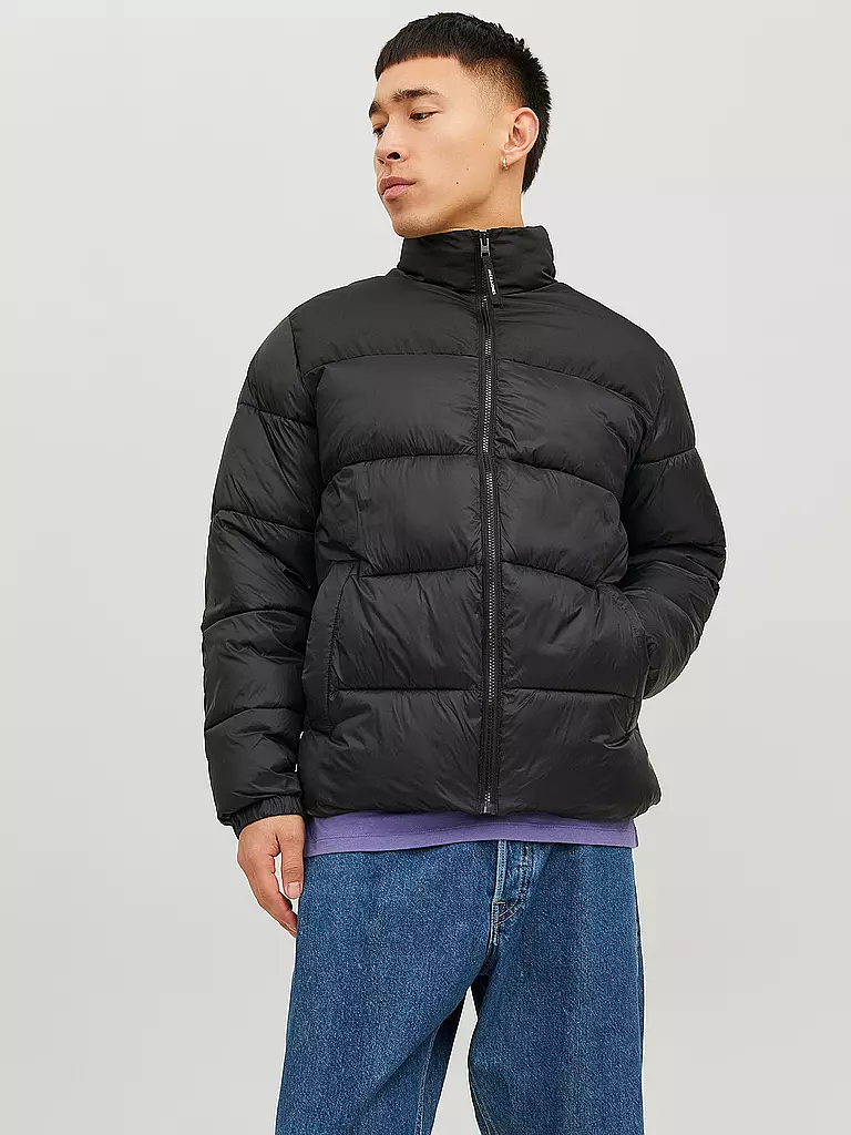 JACK & JONES Steppjacke JJETOBY schwarz