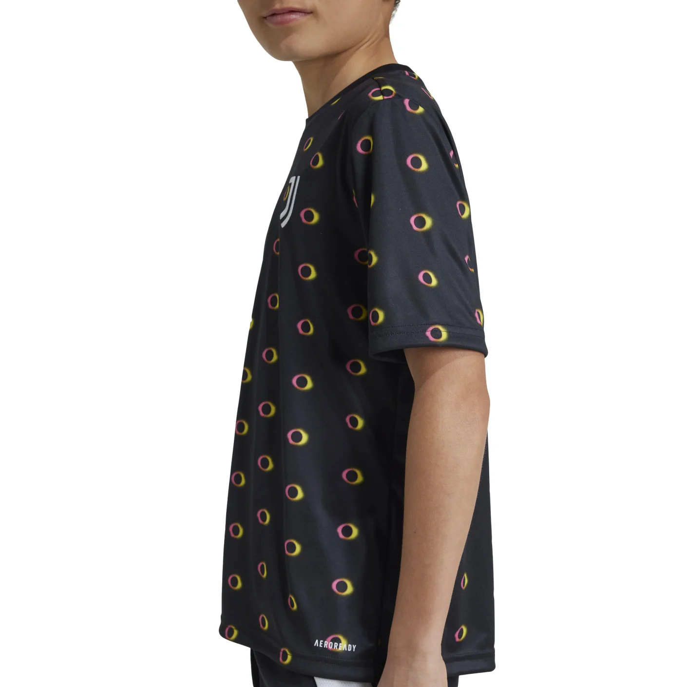 Adidas Juventus Pre-Match Trainingsshirt 2024-2025 Kids Zwart