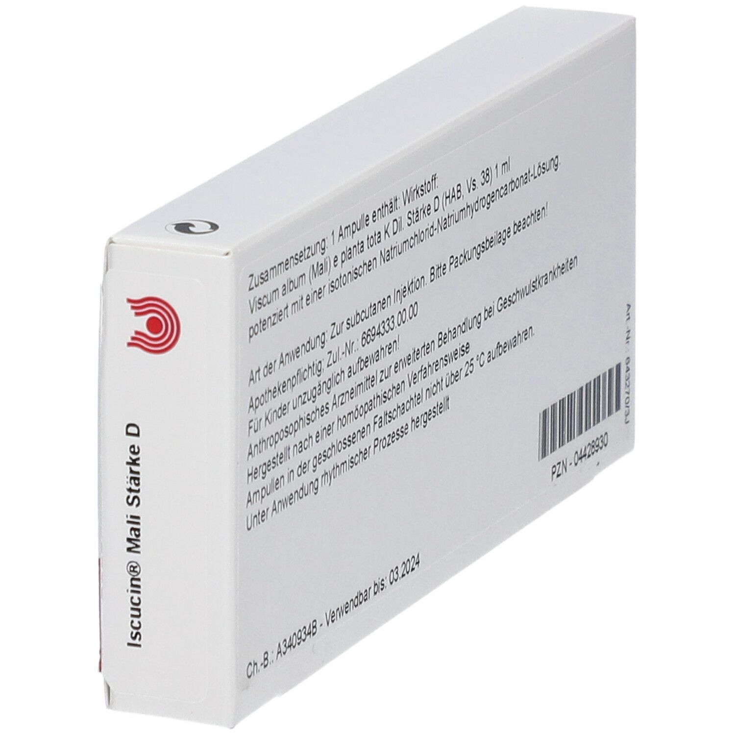 WALA® Iscucin Mali St.D Amp.