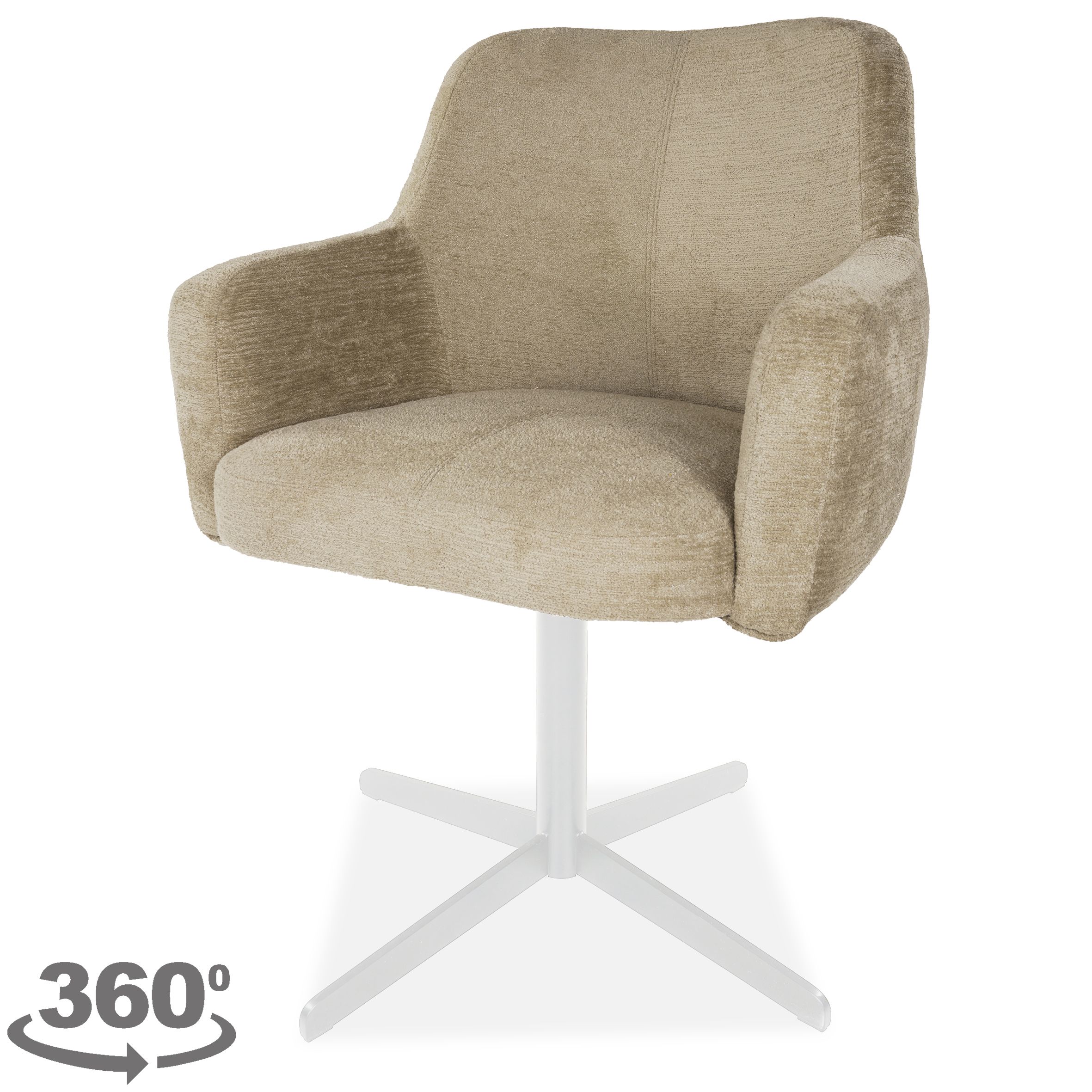Eetkamerstoel Vance B65 x D61 x H85 cm