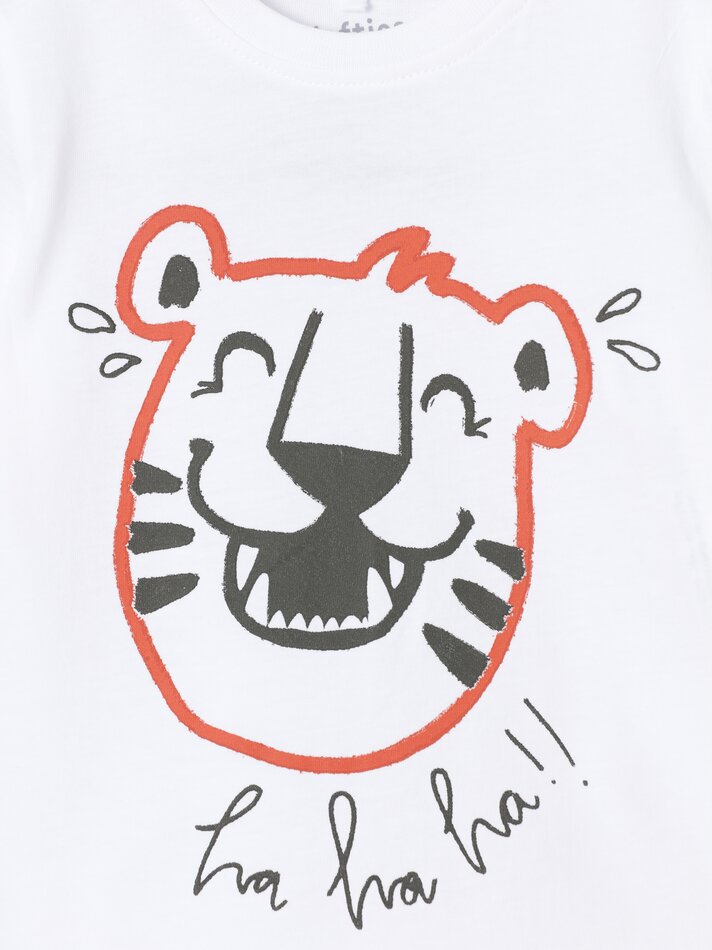 Pacote com 4 camisetas de manga curta sortidas - Azul Médio
