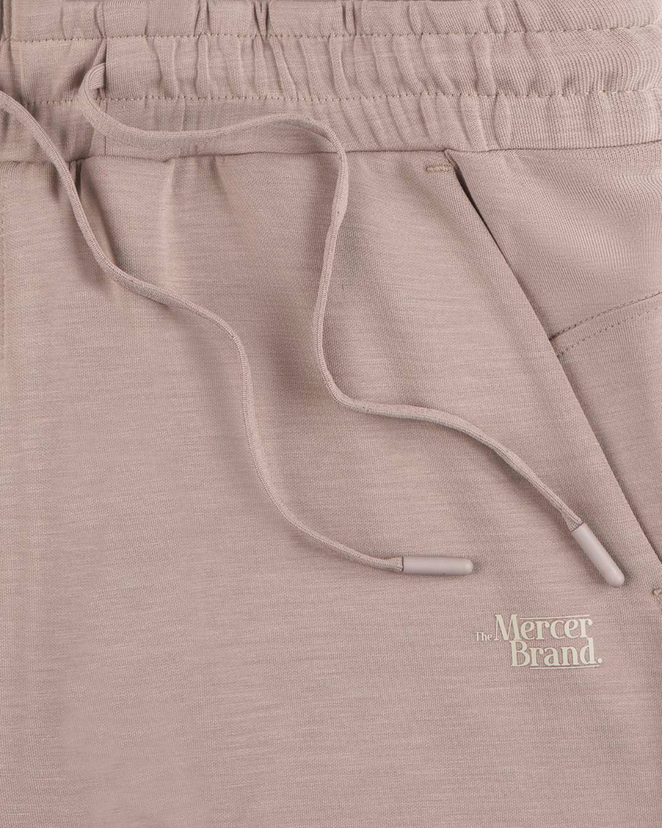 Mercer Amsterdam The Mercer Scuba Pants Beige Dames Joggingbroek
