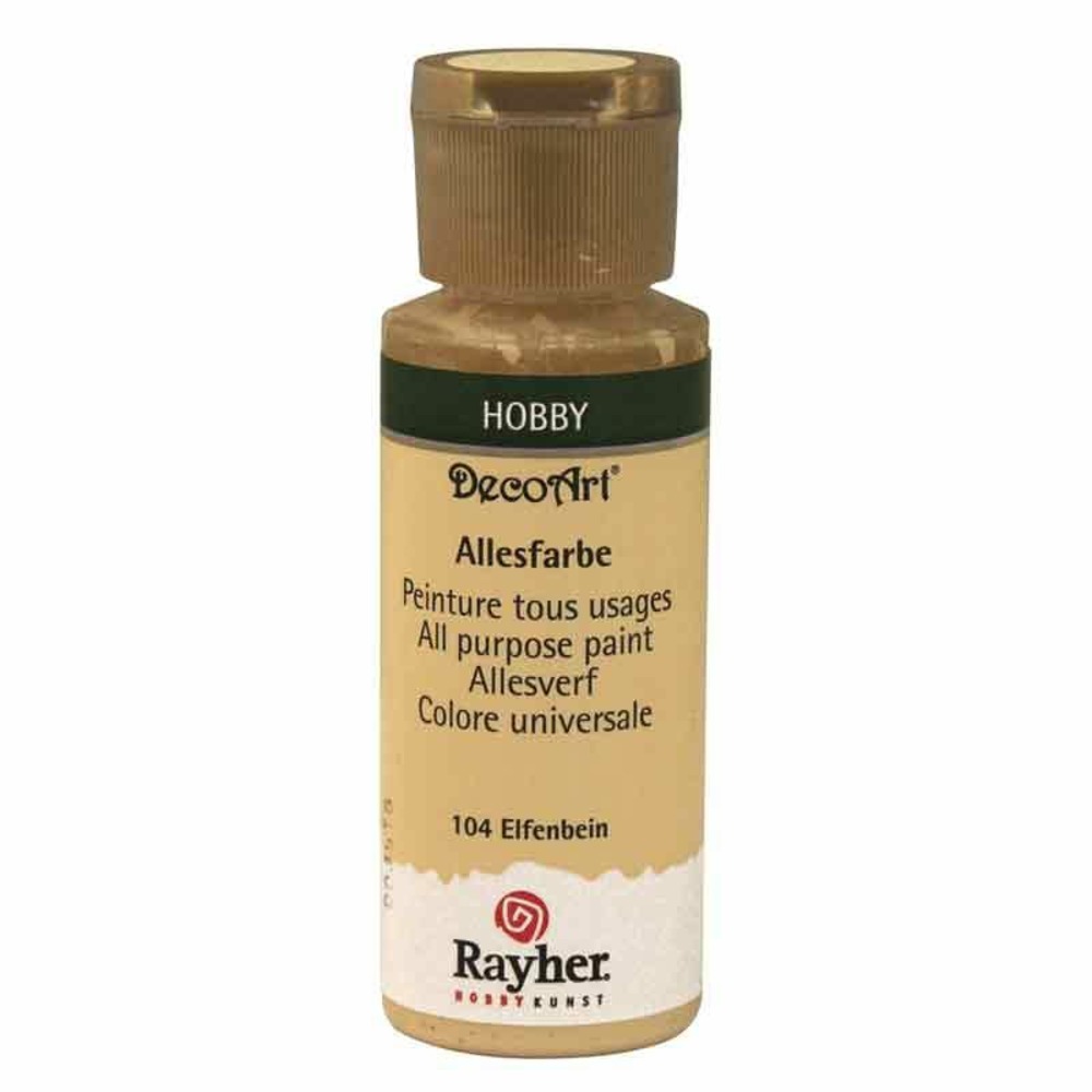 Peinture acrylique tous usages mat 59 ml -brun
