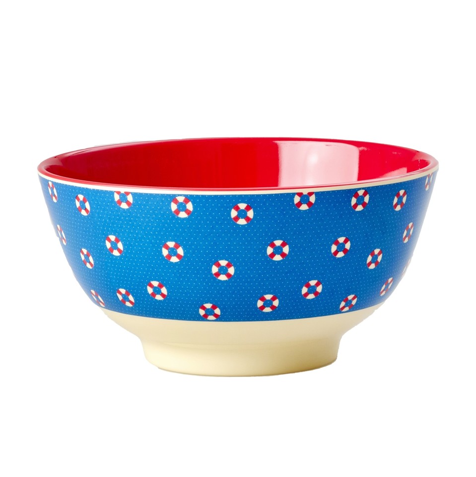 Rice - Melamine Bowl Lifeline Print
