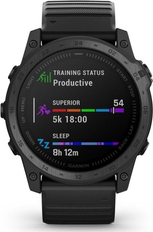 Garmin - tactix® 7 - Smartwatch - Tactisch Premium - Siliconen Horlogebandje