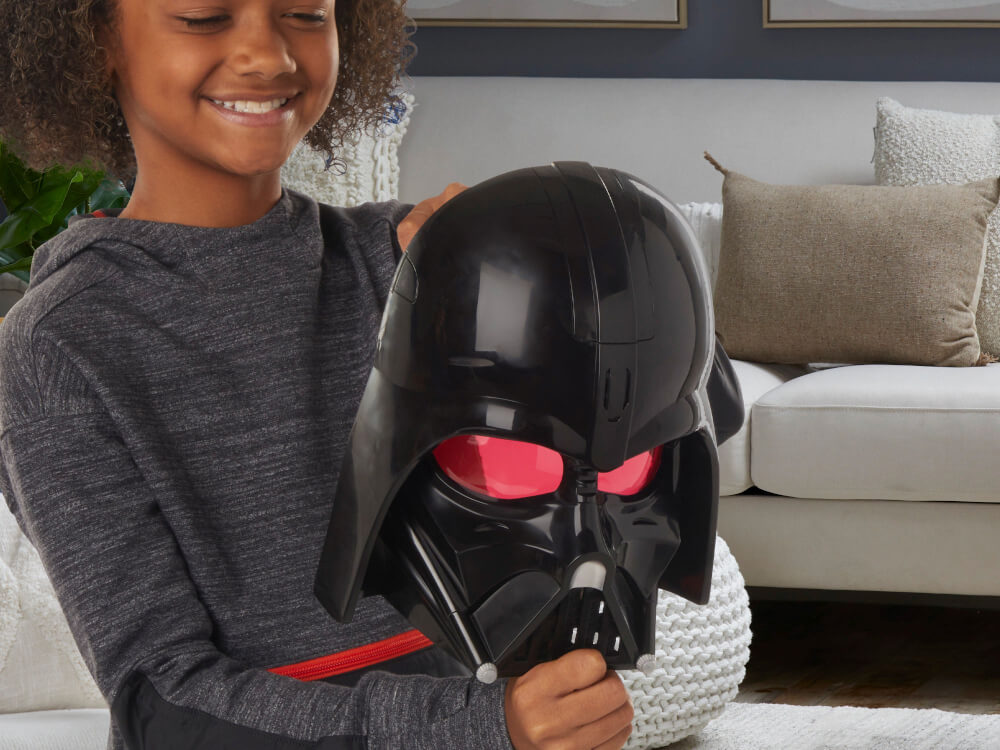 SW DARTH VADER ELECTRONIC MASK