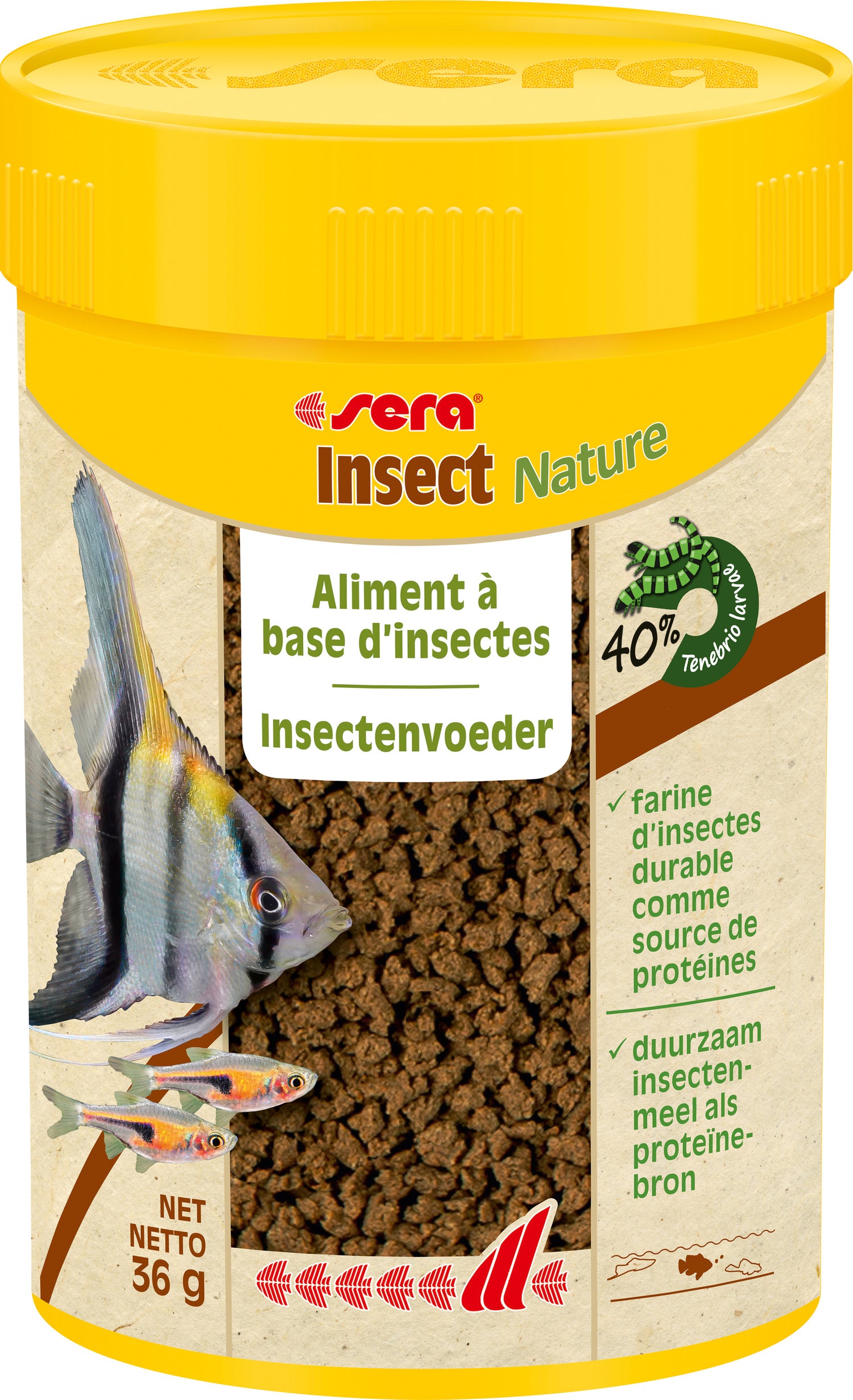 Sera visvoer Insect Nature 100 ml
