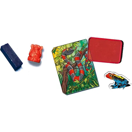 Ravensburger - EXIT Adventskalender kids - Dschungel-Abenteuer - 24 Rätsel für EXIT-Begeisterte
